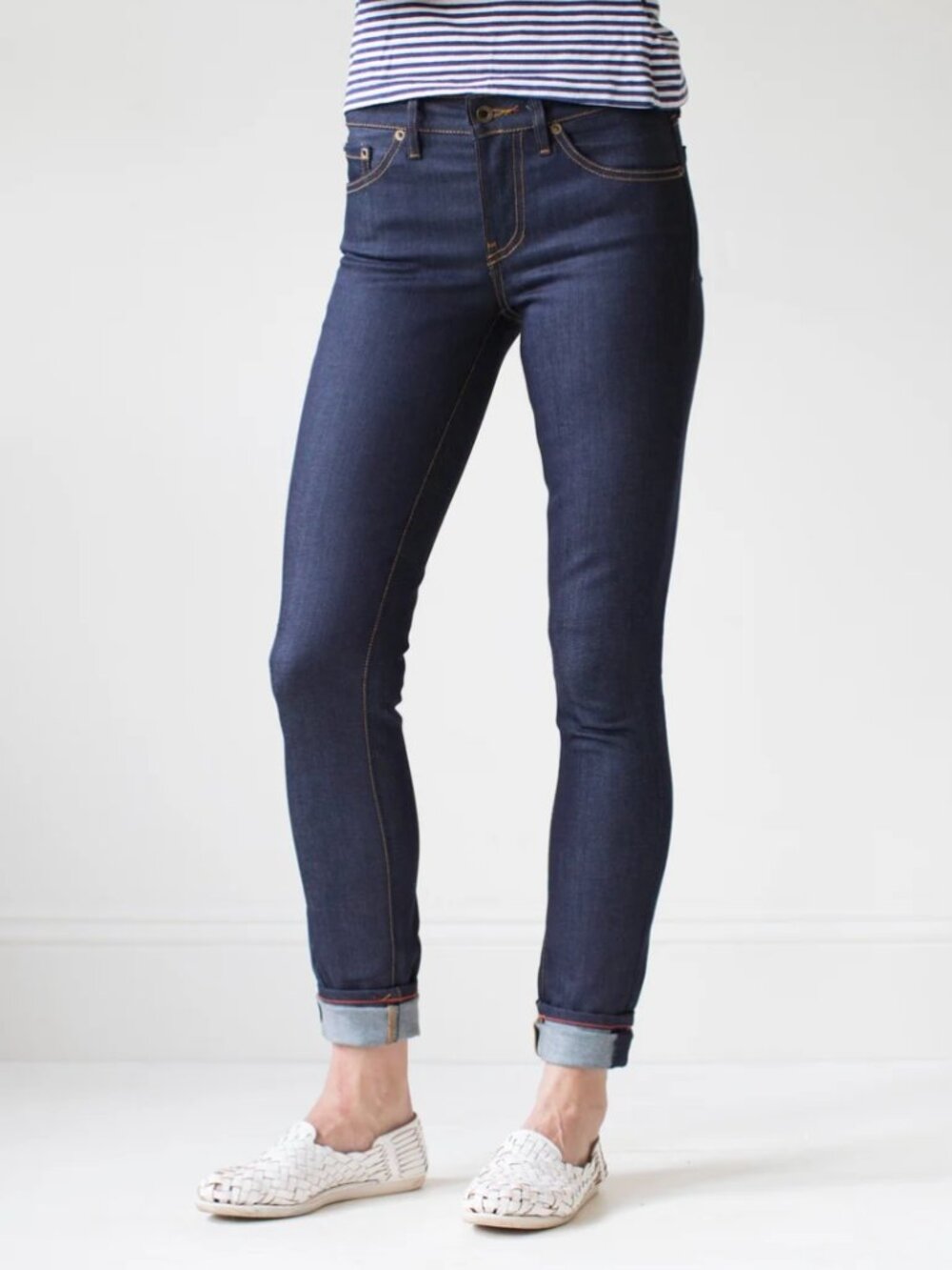 Raleigh Denim Surry Mid Rise Skinny